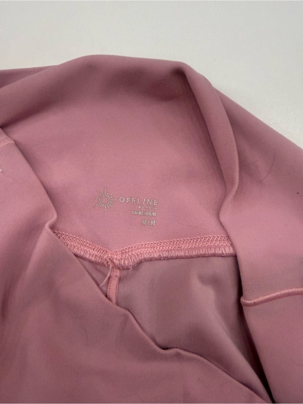 High-Waist Pink Athletic Skater Shorts - Picture 3 of 3